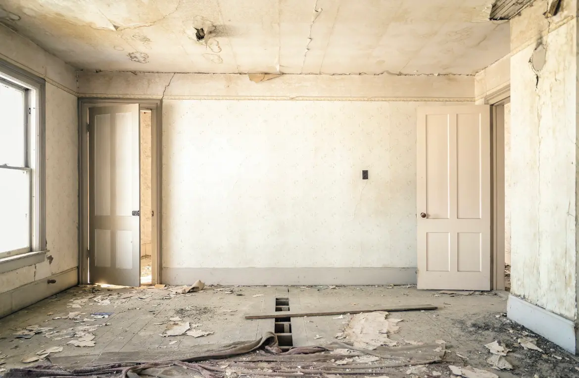 Waste disposal crew managing a cleanout project in Greenwich